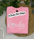 Kindergarten Teacher Embroidered Sweatshirt | Back To School Crewneck