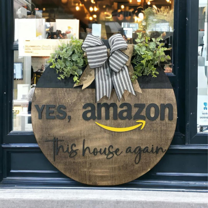 Yes, Amazon Door Hanger