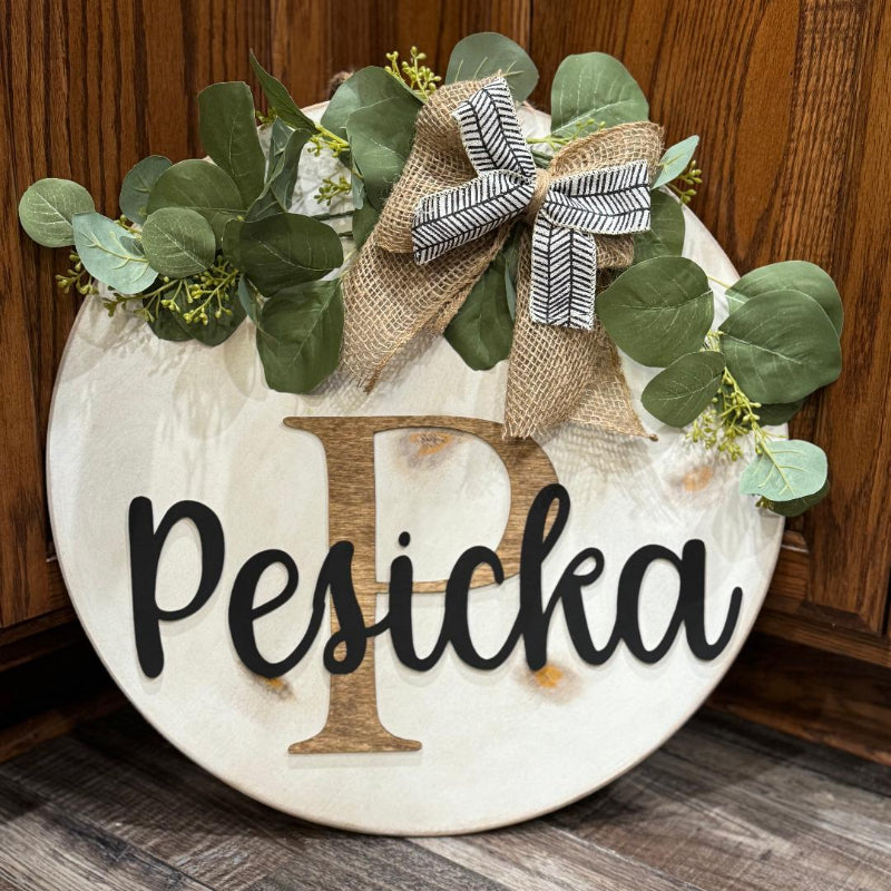 Personalized Door Decor