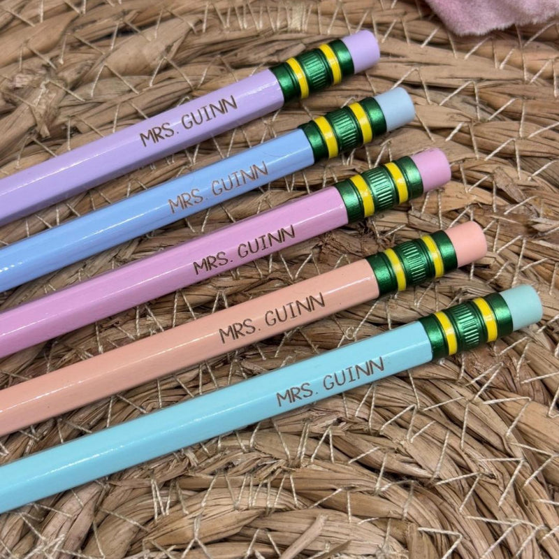 Personalized Ticonderoga Pencils
