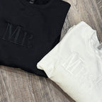 Mr. and Mrs. Monochromatic Sweatshirt